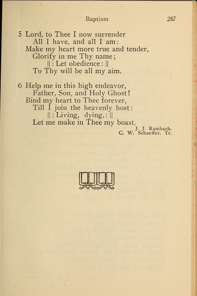 Wartburg Hymnal: for church, school and home page 287