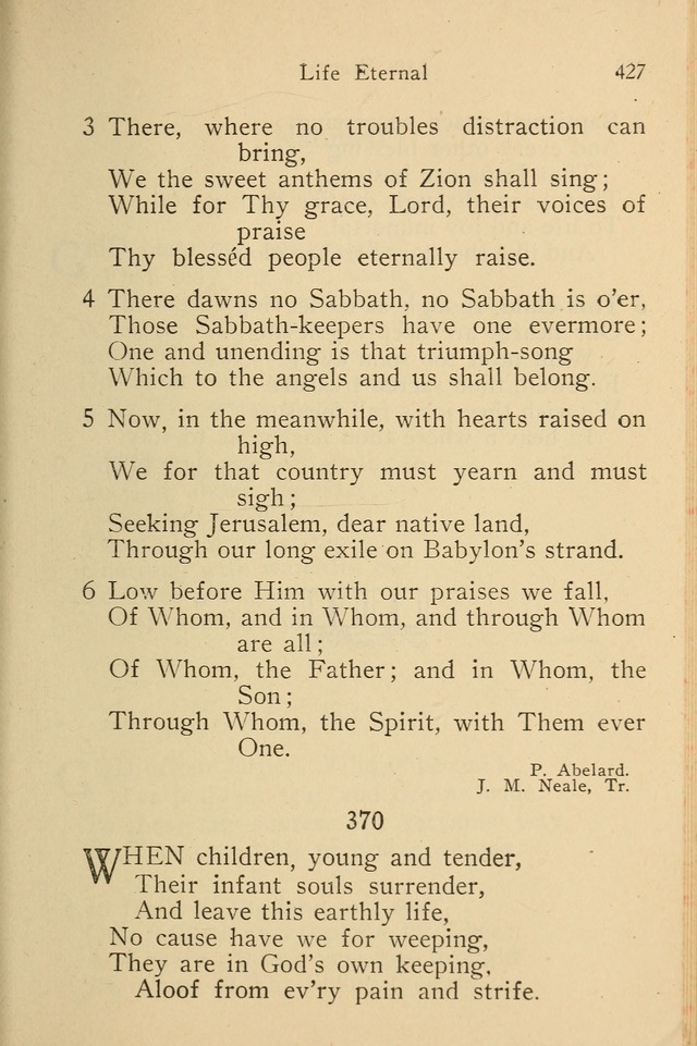 Wartburg Hymnal: for church, school and home page 427