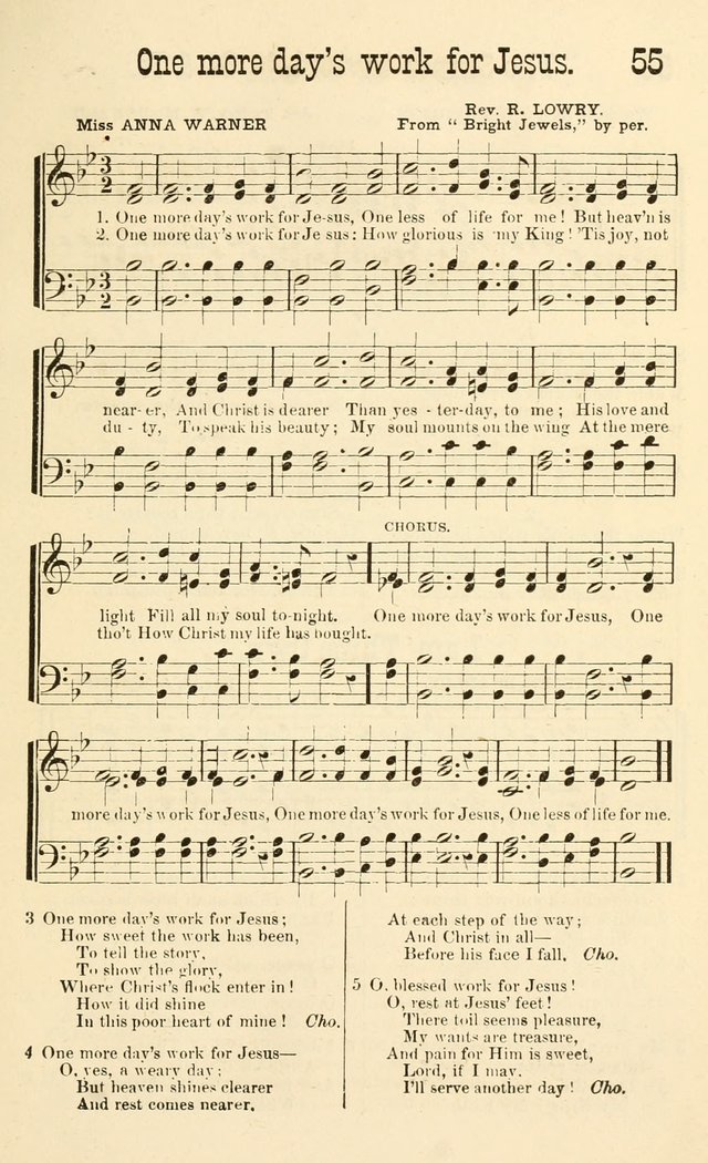 Winnowed Hymns: a collection of sacred songs, especially adapted for revivals, prayer and camp meetings page 58