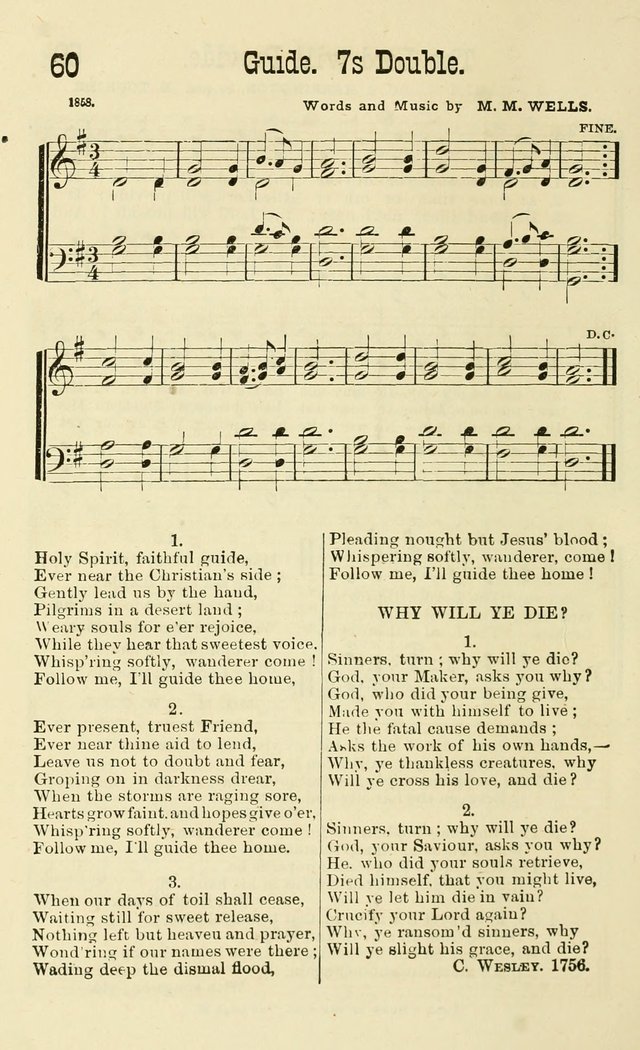 Winnowed Hymns: a collection of sacred songs, especially adapted for revivals, prayer and camp meetings page 63