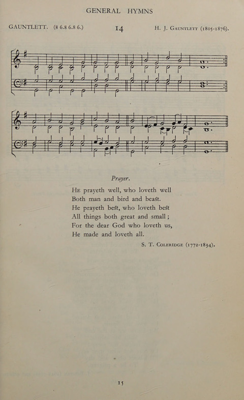 The Winchester Hymn Supplement: with Tunes page 15