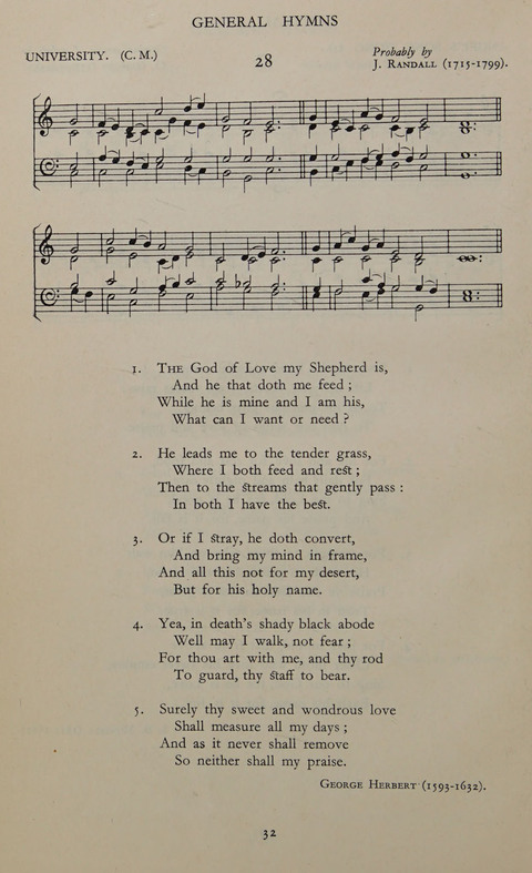 The Winchester Hymn Supplement: with Tunes page 32