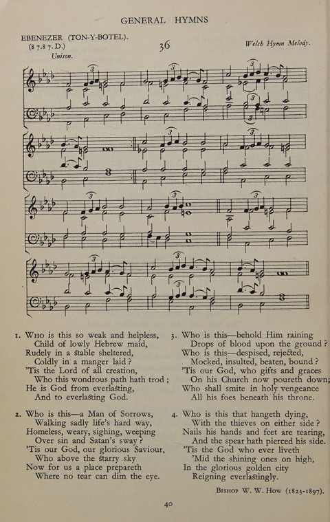 The Winchester Hymn Supplement: with Tunes page 40