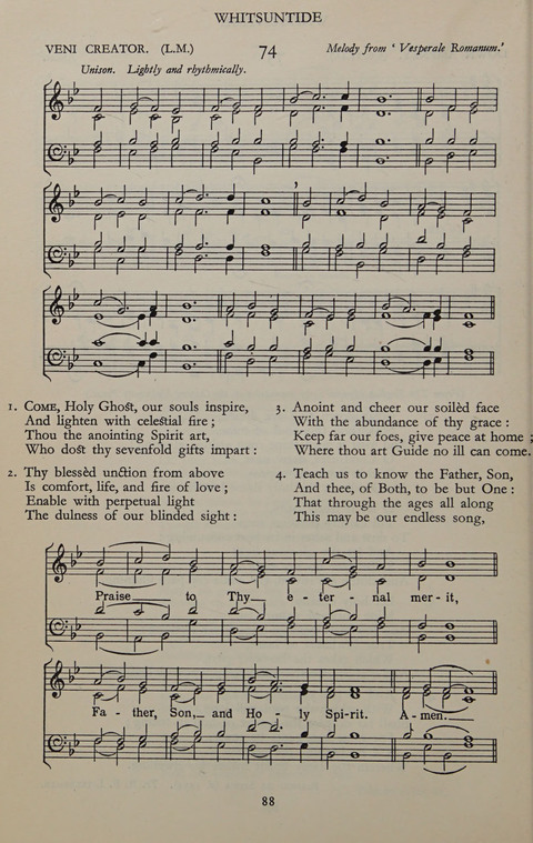 The Winchester Hymn Supplement: with Tunes page 88