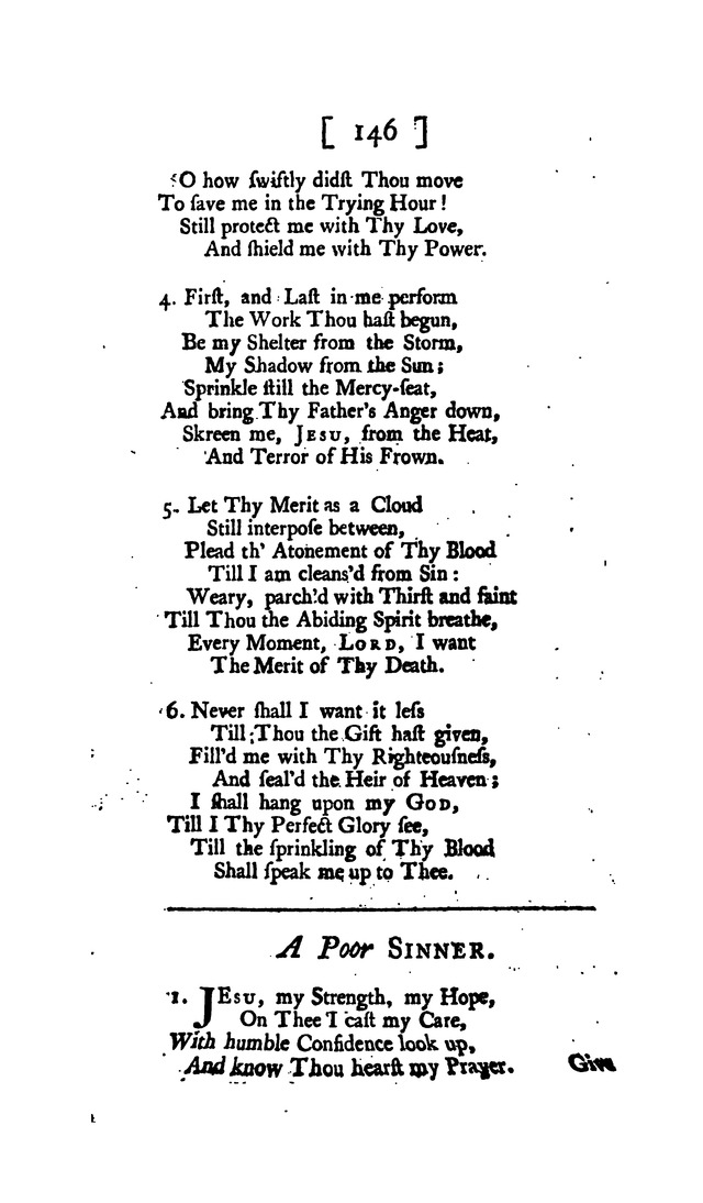 Hymns and Sacred Poems page 146
