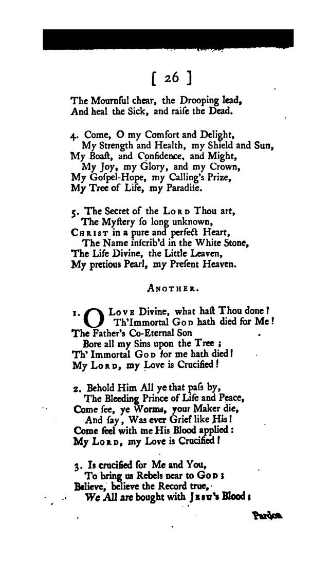 Hymns and Sacred Poems page 26