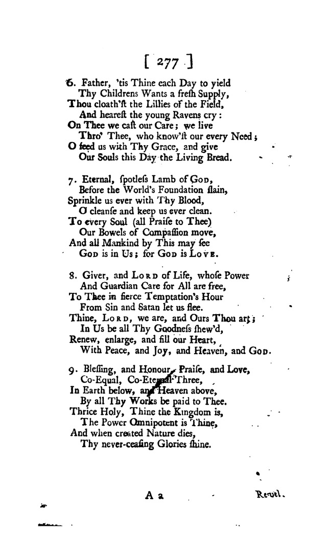 Hymns and Sacred Poems page 277