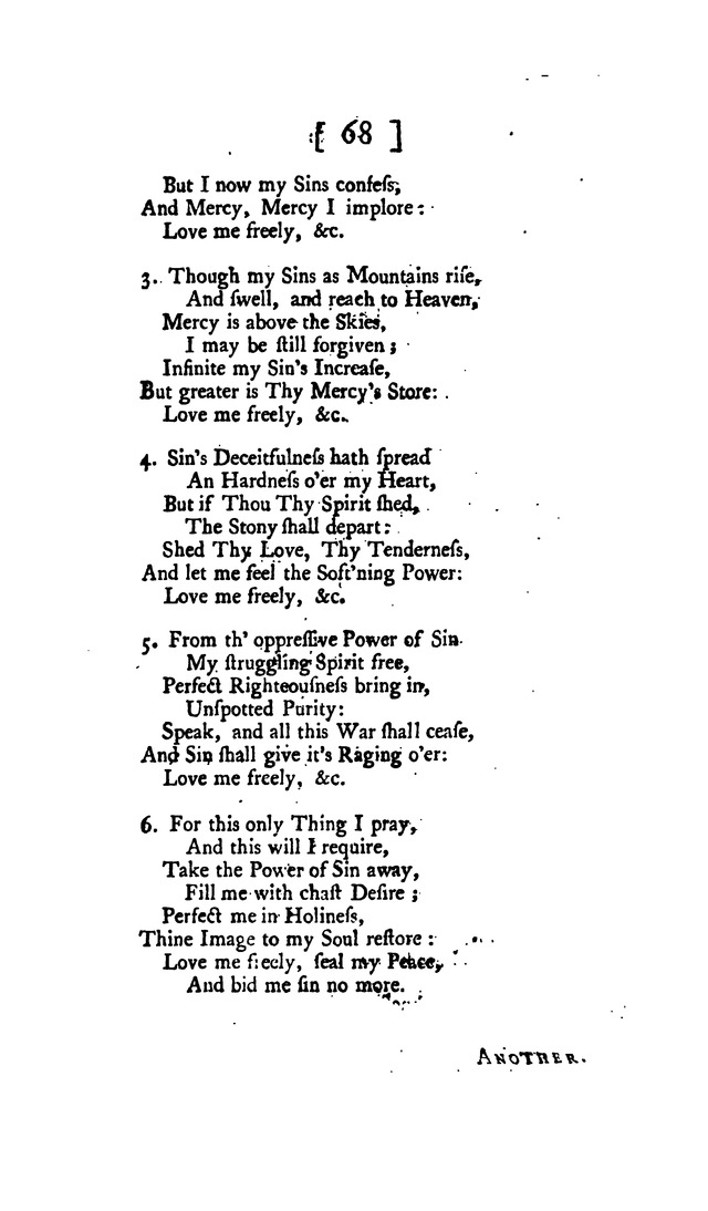 Hymns and Sacred Poems page 68
