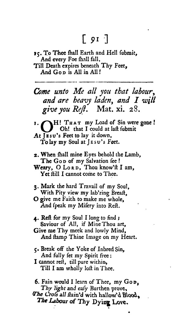 Hymns and Sacred Poems page 91