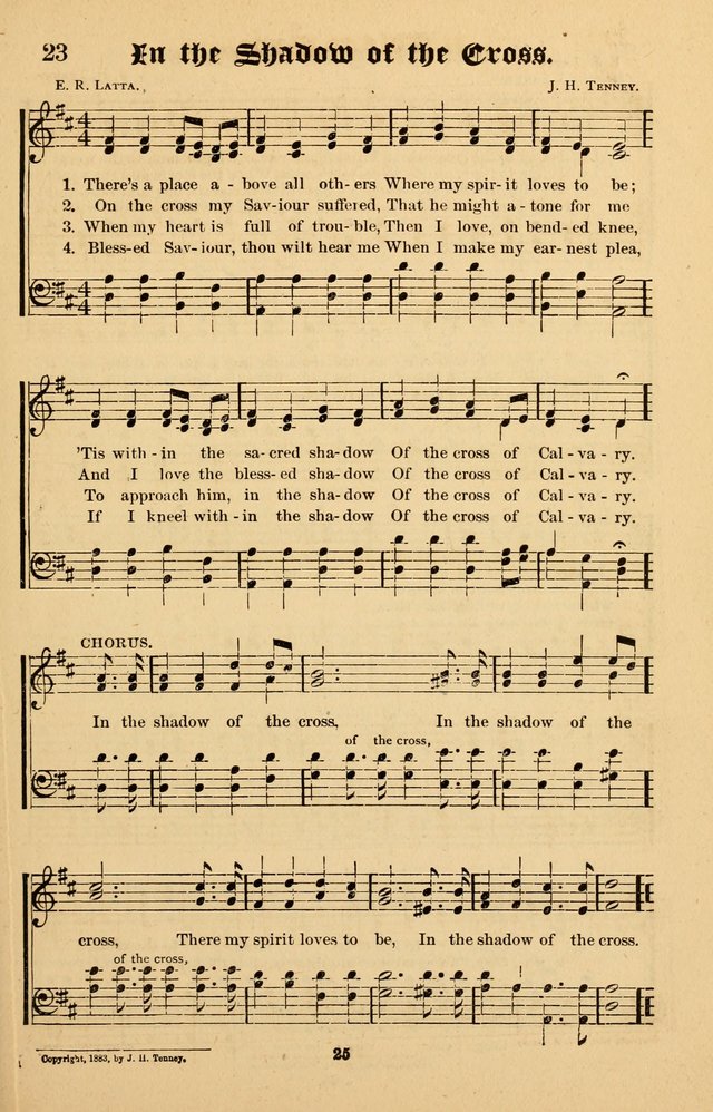Words of Life: a collection of Hymns and Tunes for use in Gospel Meetings and other Religious Services page 23