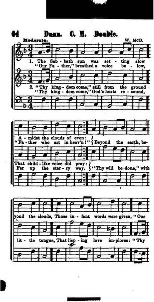The Wesleyan Minstrel: a Collection of Hymns and Tunes. 2nd ed. page 65