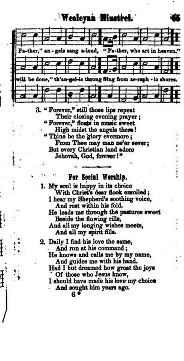 The Wesleyan Minstrel: a Collection of Hymns and Tunes. 2nd ed. page 66