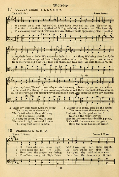 The Wesleyan Methodist Hymnal: Designed for Use in the Wesleyan Methodist Connection (or Church) of America page 10
