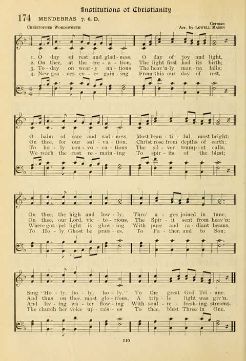 The Wesleyan Methodist Hymnal: Designed for Use in the Wesleyan Methodist Connection (or Church) of America page 110