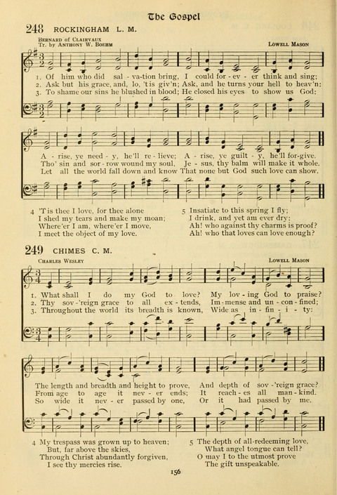 The Wesleyan Methodist Hymnal: Designed for Use in the Wesleyan Methodist Connection (or Church) of America page 156