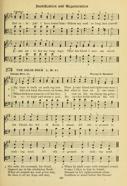 The Wesleyan Methodist Hymnal: Designed for Use in the Wesleyan Methodist Connection (or Church) of America page 171