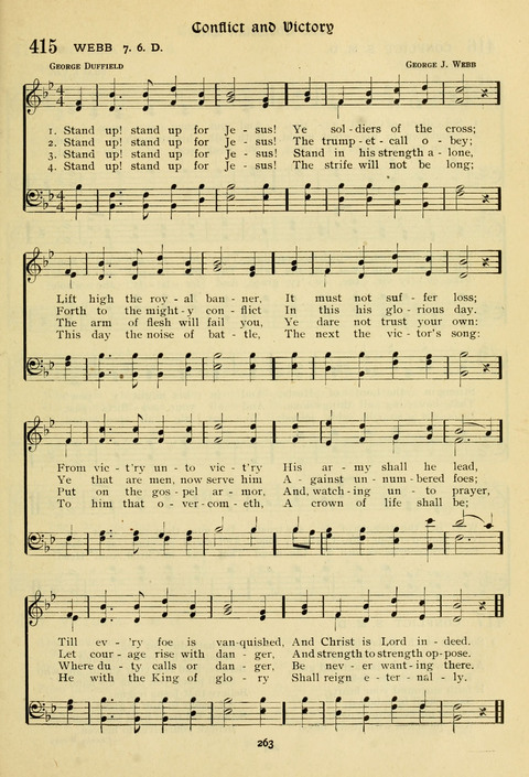 The Wesleyan Methodist Hymnal: Designed for Use in the Wesleyan Methodist Connection (or Church) of America page 263