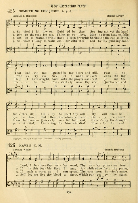 The Wesleyan Methodist Hymnal: Designed for Use in the Wesleyan Methodist Connection (or Church) of America page 270