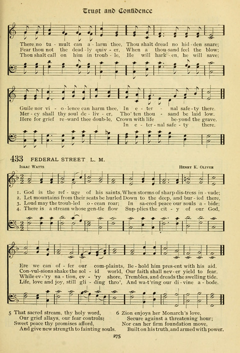 The Wesleyan Methodist Hymnal: Designed for Use in the Wesleyan Methodist Connection (or Church) of America page 275