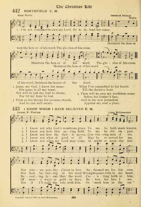 The Wesleyan Methodist Hymnal: Designed for Use in the Wesleyan Methodist Connection (or Church) of America page 282