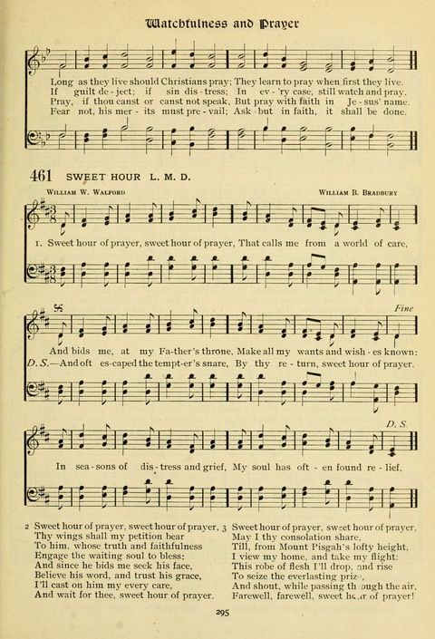 The Wesleyan Methodist Hymnal: Designed for Use in the Wesleyan Methodist Connection (or Church) of America page 295