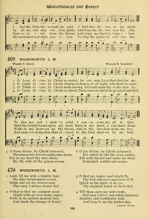 The Wesleyan Methodist Hymnal: Designed for Use in the Wesleyan Methodist Connection (or Church) of America page 299