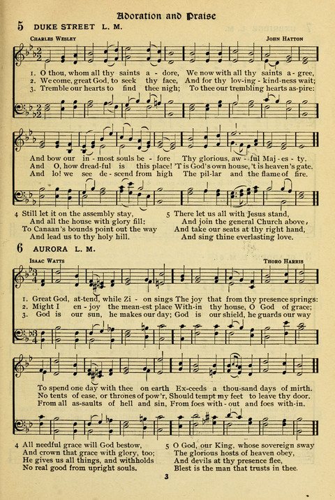 The Wesleyan Methodist Hymnal: Designed for Use in the Wesleyan Methodist Connection (or Church) of America page 3