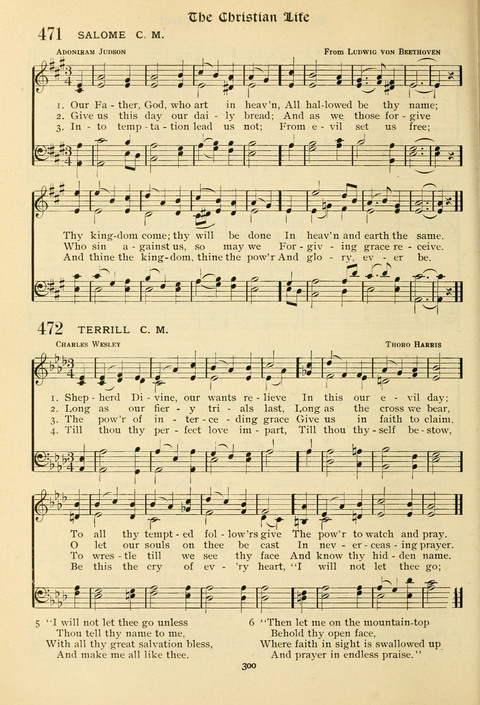The Wesleyan Methodist Hymnal: Designed for Use in the Wesleyan Methodist Connection (or Church) of America page 300
