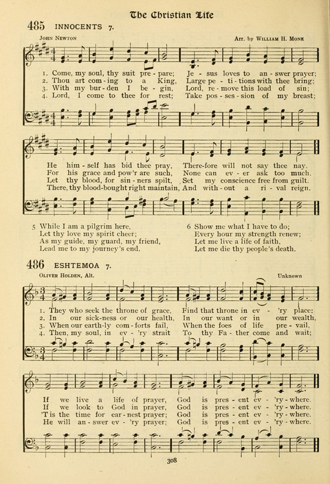 The Wesleyan Methodist Hymnal: Designed for Use in the Wesleyan Methodist Connection (or Church) of America page 308