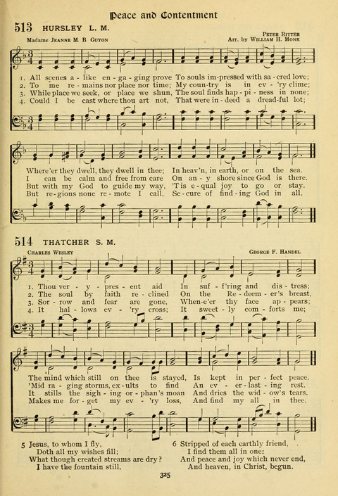 The Wesleyan Methodist Hymnal: Designed for Use in the Wesleyan Methodist Connection (or Church) of America page 325
