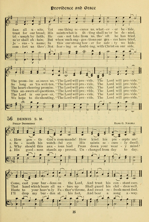 The Wesleyan Methodist Hymnal: Designed for Use in the Wesleyan Methodist Connection (or Church) of America page 35