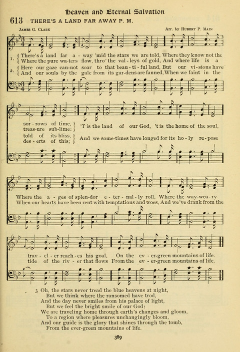 The Wesleyan Methodist Hymnal: Designed for Use in the Wesleyan Methodist Connection (or Church) of America page 389