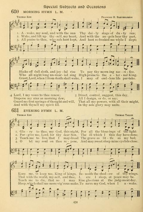 The Wesleyan Methodist Hymnal: Designed for Use in the Wesleyan Methodist Connection (or Church) of America page 434