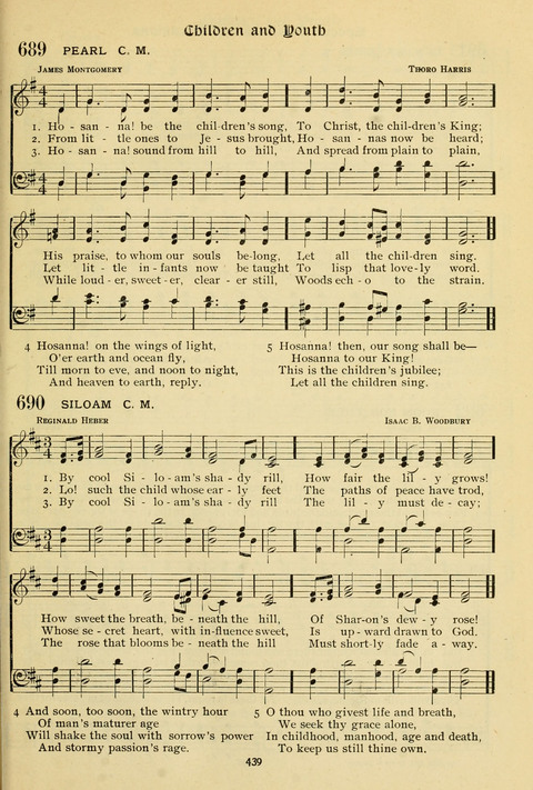The Wesleyan Methodist Hymnal: Designed for Use in the Wesleyan Methodist Connection (or Church) of America page 439
