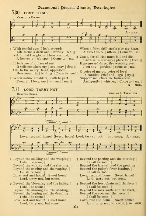 The Wesleyan Methodist Hymnal: Designed for Use in the Wesleyan Methodist Connection (or Church) of America page 464