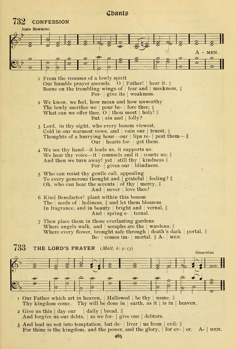 The Wesleyan Methodist Hymnal: Designed for Use in the Wesleyan Methodist Connection (or Church) of America page 465