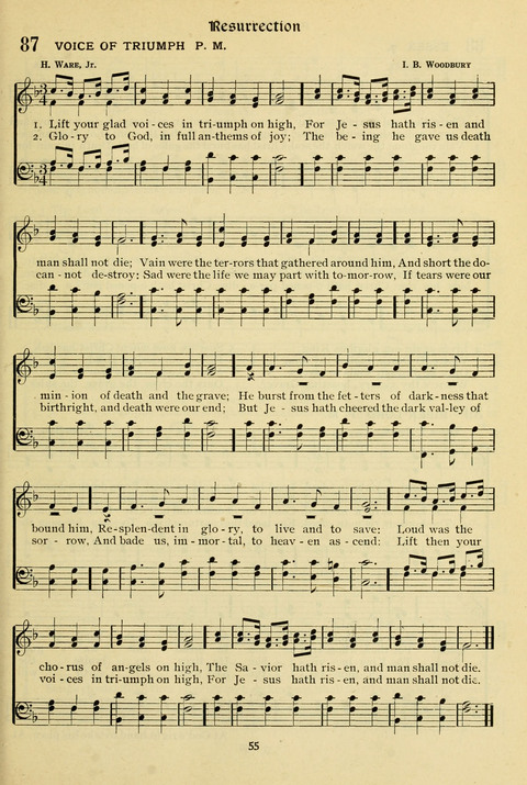 The Wesleyan Methodist Hymnal: Designed for Use in the Wesleyan Methodist Connection (or Church) of America page 55