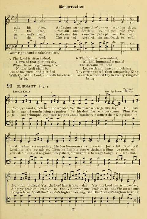 The Wesleyan Methodist Hymnal: Designed for Use in the Wesleyan Methodist Connection (or Church) of America page 57
