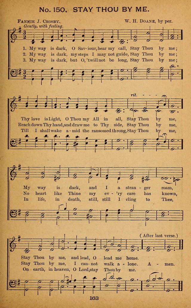 Windows of Heaven: hymns new and old for the church, Sunday school and home used by Rev. H.M. Wharton in evangelistic work page 163