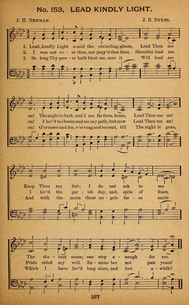 Windows of Heaven: hymns new and old for the church, Sunday school and home used by Rev. H.M. Wharton in evangelistic work page 167
