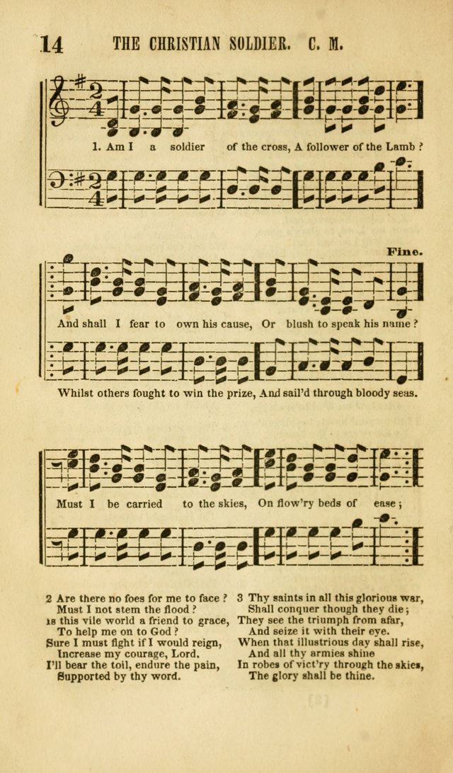 The Wesleyan Psalmist, or Songs of Canaan: a collection of hymns and tunes designed to be used at camp-meetings, and at class and prayer meetings, and other occasions of social devotion page 21
