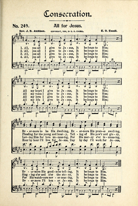 World-Wide Revival Hymns: Unto the Lord page 227