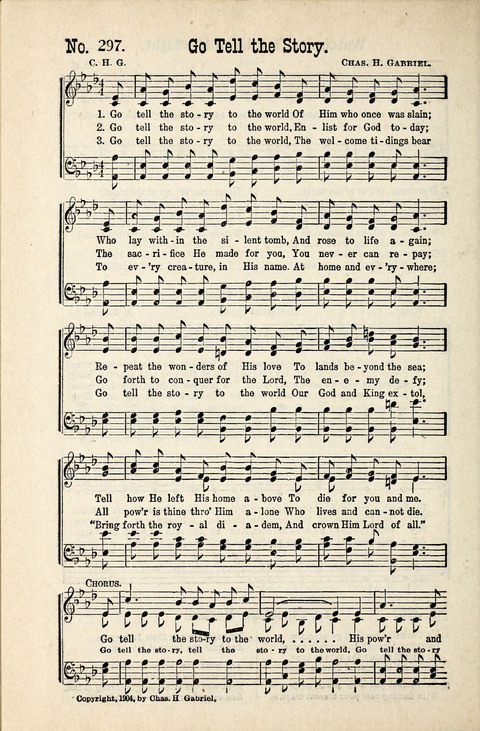 World-Wide Revival Hymns: Unto the Lord page 260