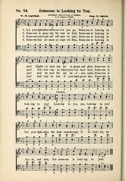 World-Wide Revival Hymns: Unto the Lord page 94