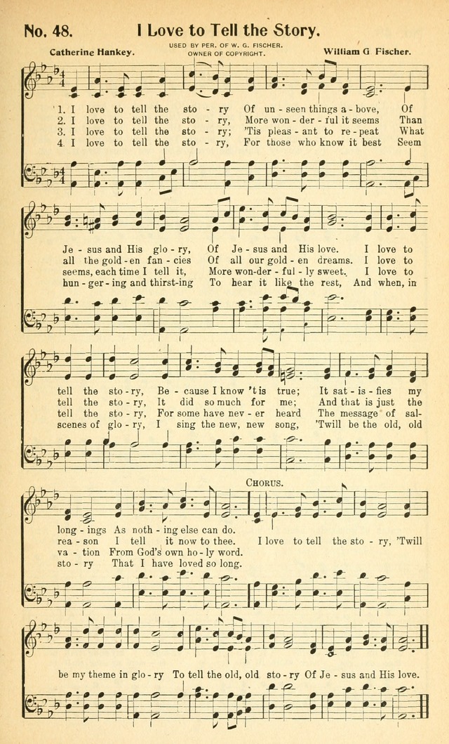 The World Revival Songs and Hymns page 52