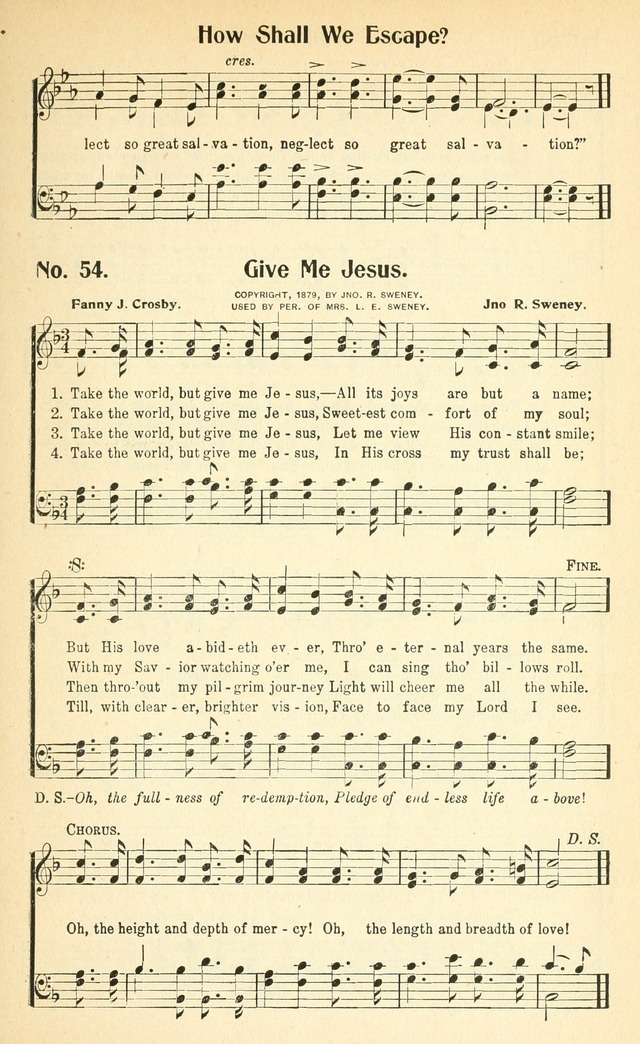 The World Revival Songs and Hymns page 58