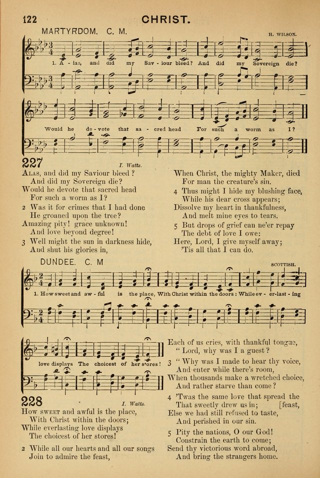 Worship in Song: a selection of hymns and tunes for the Service of the Sanctuary  page 122