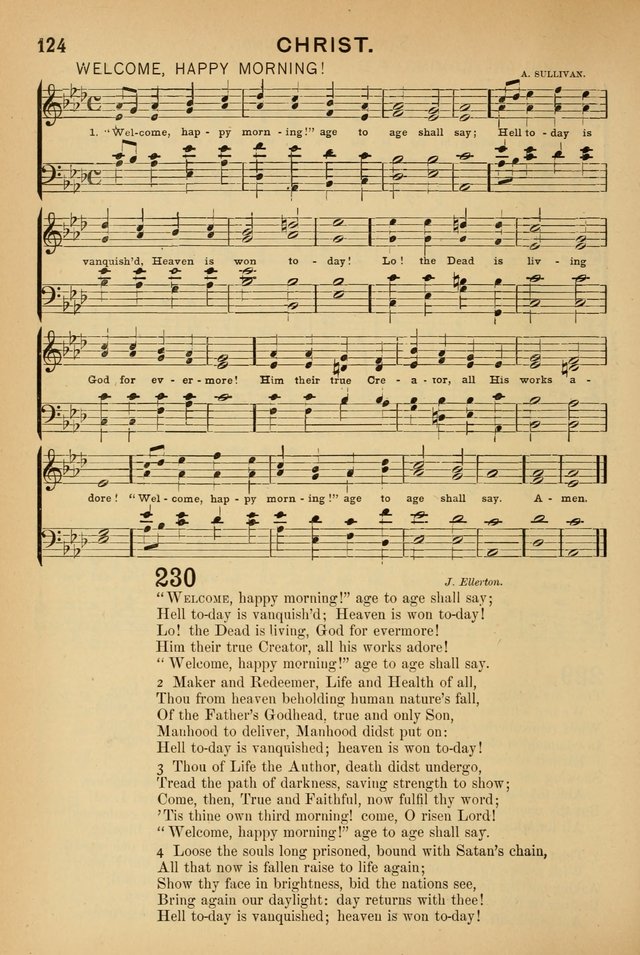Worship in Song: a selection of hymns and tunes for the Service of the Sanctuary  page 124