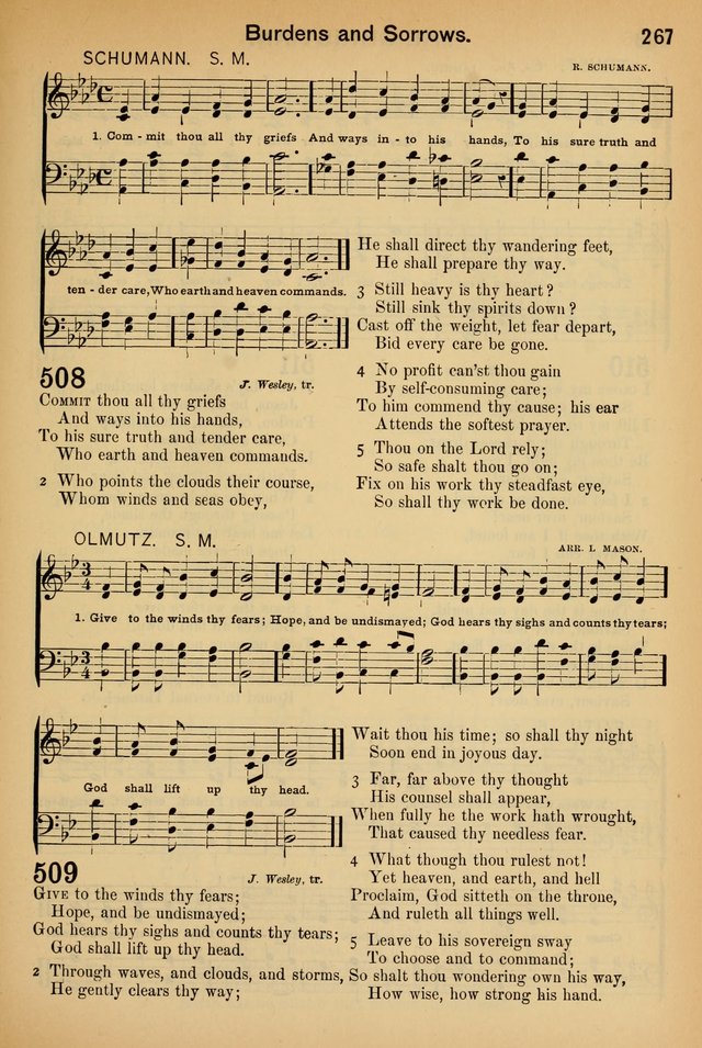 Worship in Song: a selection of hymns and tunes for the Service of the Sanctuary  page 267
