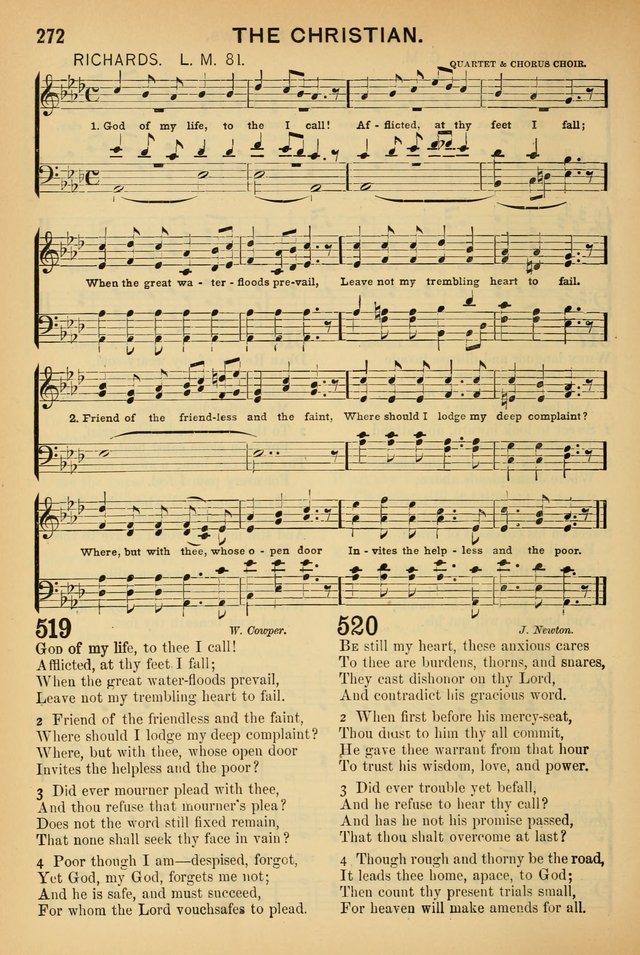 Worship in Song: a selection of hymns and tunes for the Service of the Sanctuary  page 272